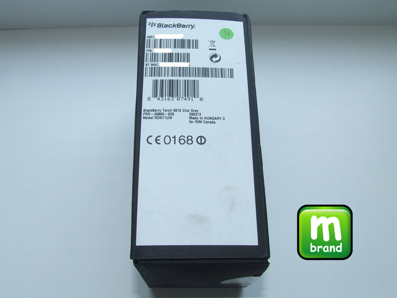 BlackBerry 9810 Torch 2 (BIS)